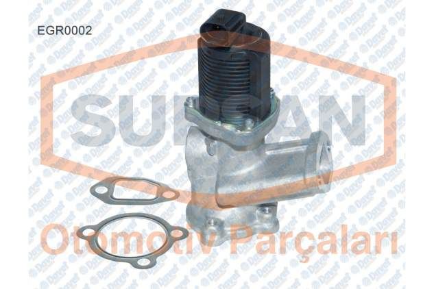 SUPSAN EGR0002 Egr Valfi Astra H Doblo-Palio-Albea-Punto 1.3 Multijet 16v 90hp Corsa D 1.3cdti Z13dth 05>